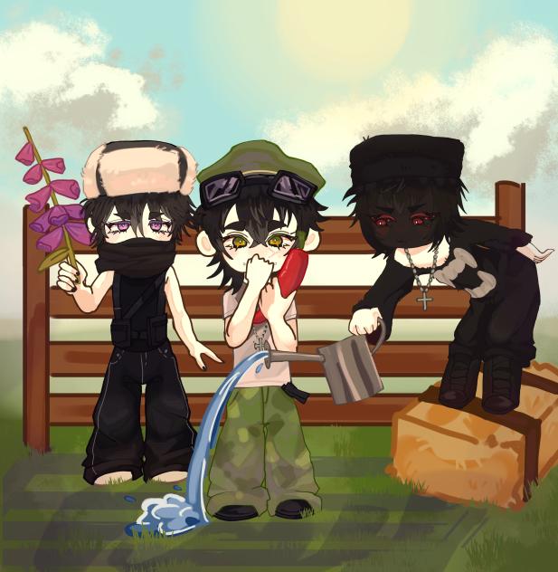Chibis of roblox avatars in grow a garde
