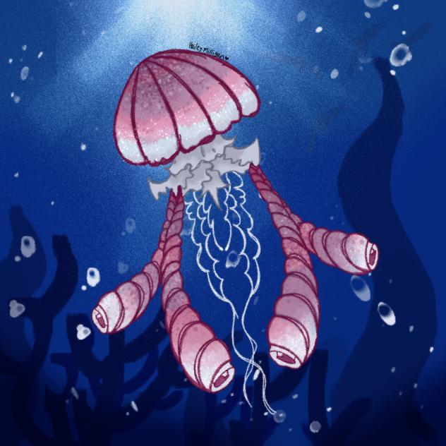 Ribbon Spool Jellyfish 🪼