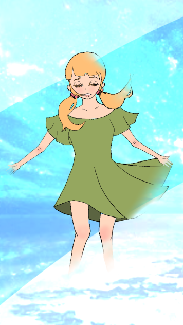 青空に溶けていく