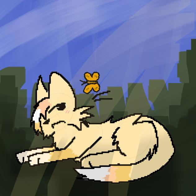 !beautiful cat that my best friend made!