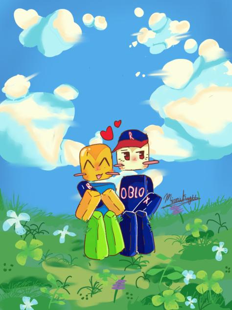 My sister forced me(noob666)