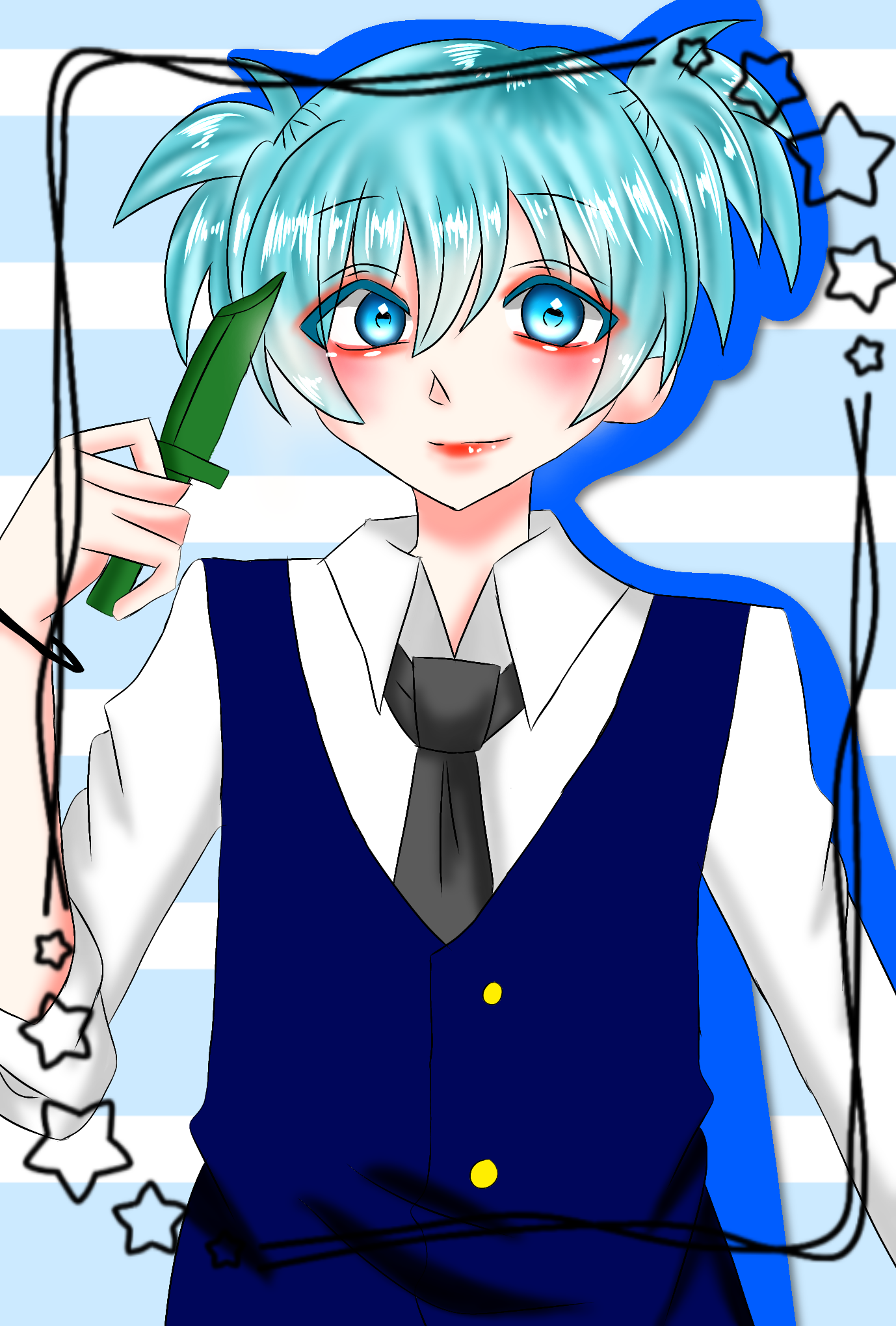 暗殺教室 潮田渚 - ibisPaint