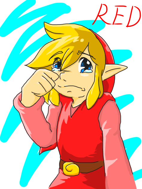 レッド(ゼルダの伝説４つの剣＋(姫川明さん)ぽく)