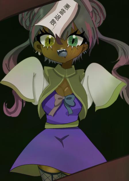 ノイズ&ハロウィンイラスト