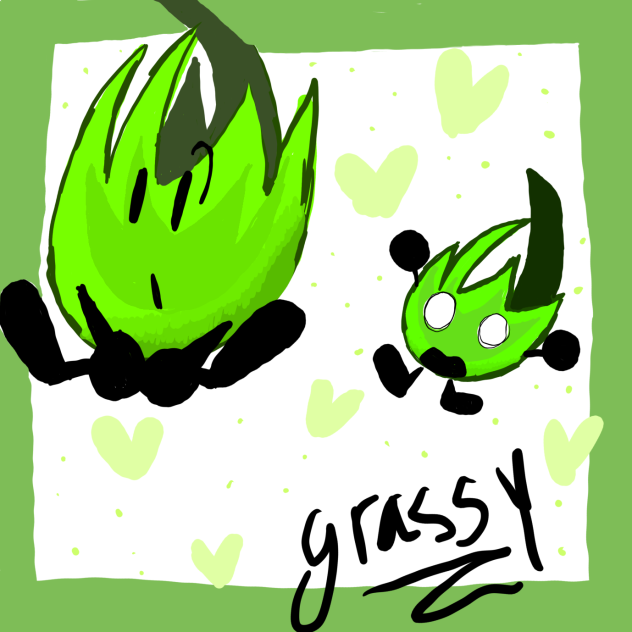Grassy from BFDI