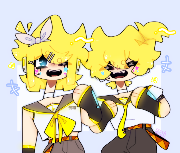 Rin and Len 💛
