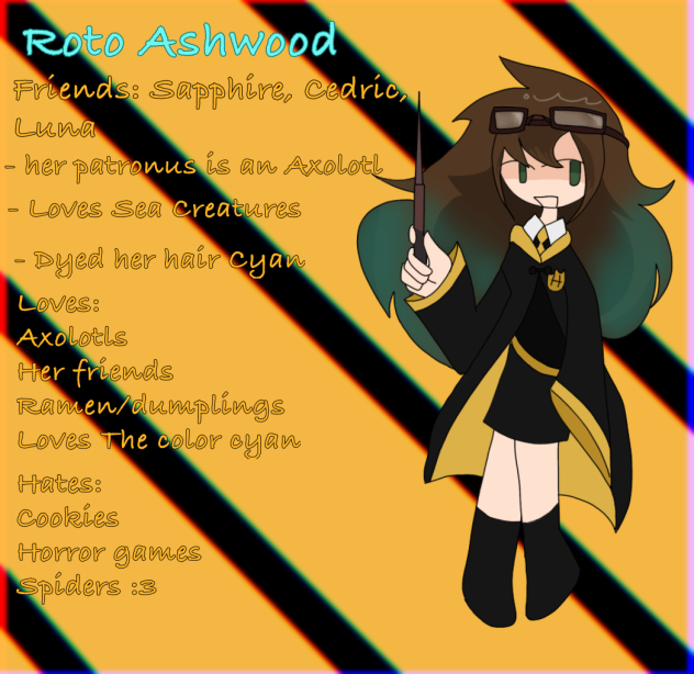 Harry Potter Oc ref sheet