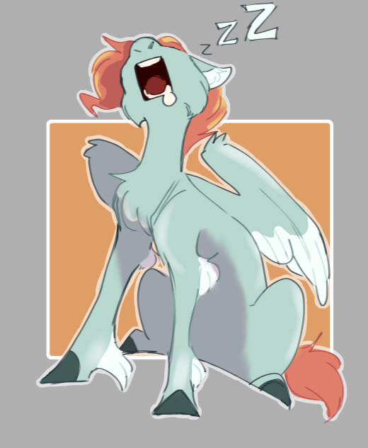 Pony person Alto (Altostratus cloud)