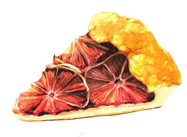 Orange tarte  -ブラッドオレンジタルト-