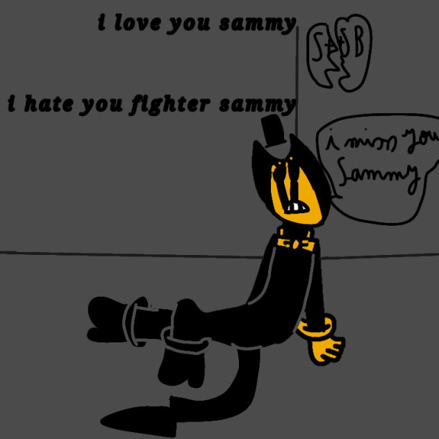 fighter sammy mistreat stylized bendy