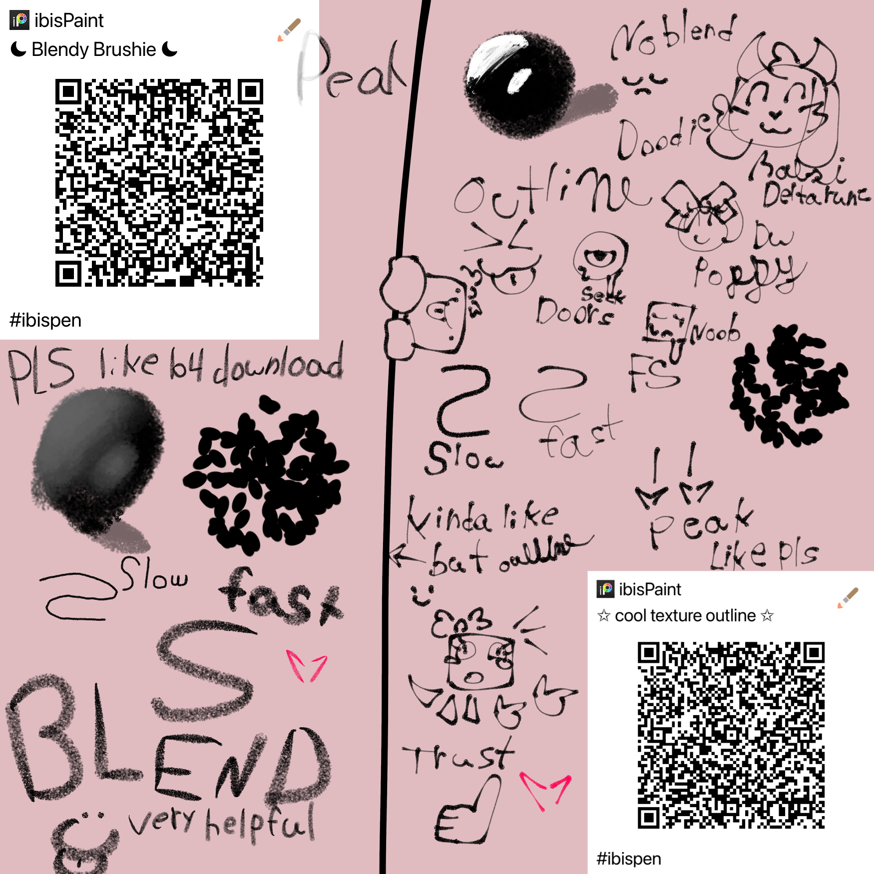 Kewl brushes - ibisPaint