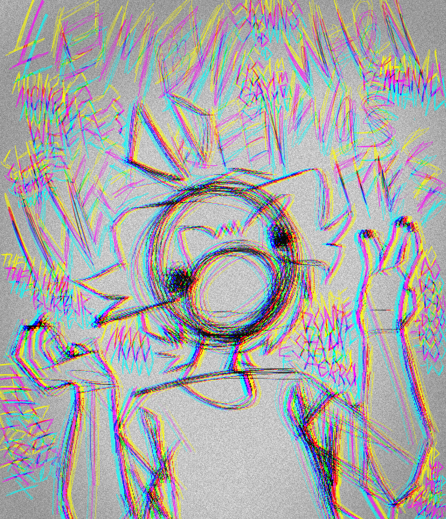 My brain drawn. - ibisPaint