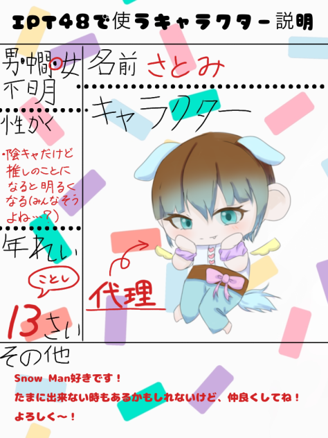 うさぷりんちゃんへのキャラ募