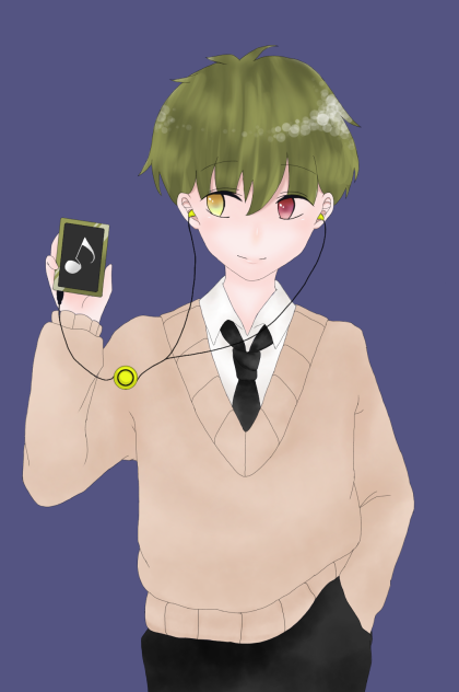男子高校生