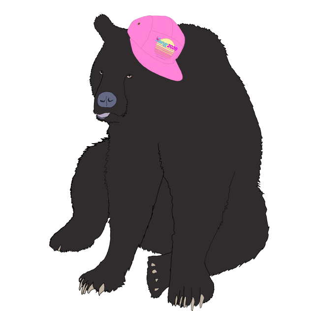 Yang Gang Bear Pinkhat