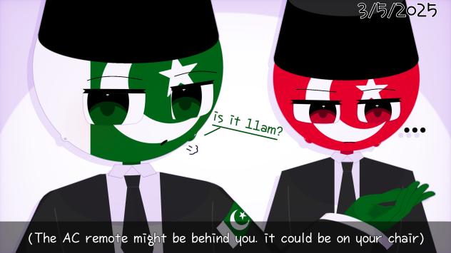 Trio... 🇵🇰🇹🇷🇦🇿 (Redraw)
