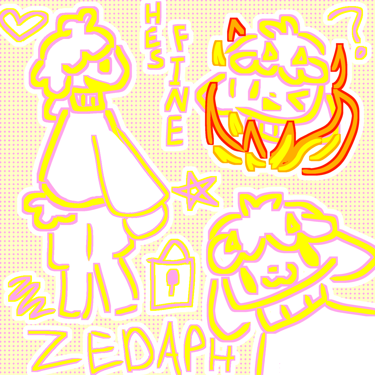 ZEDAPH 🔥🐏⚡️💛🩷🔥 - ibisPaint