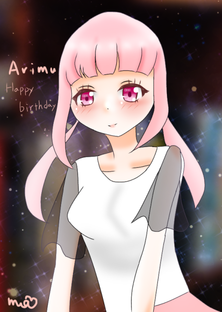 Arimu Happy birthday！