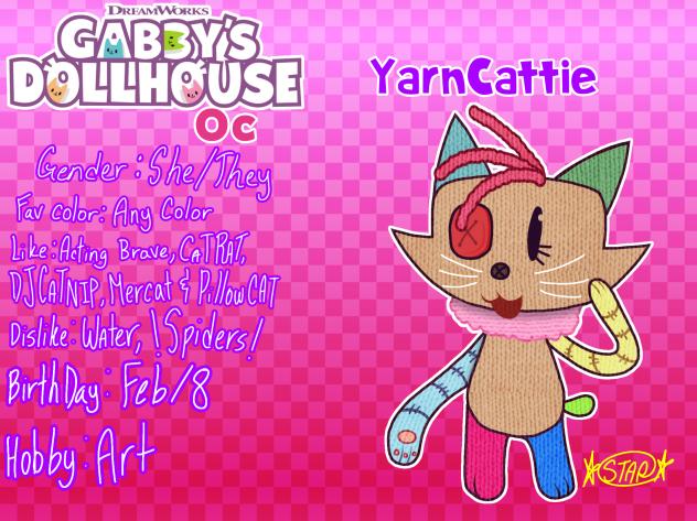 Gabby’s Dollhouse Oc (YarnCattie)