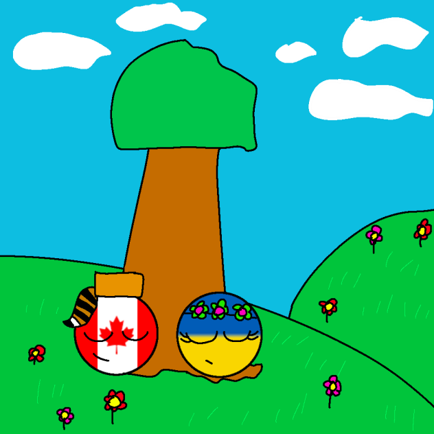 Canada And Ukraine sleep
