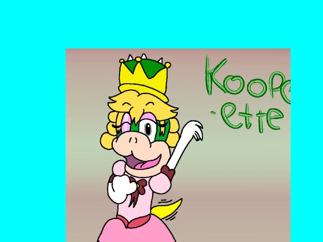 Koopeachette being flattered.