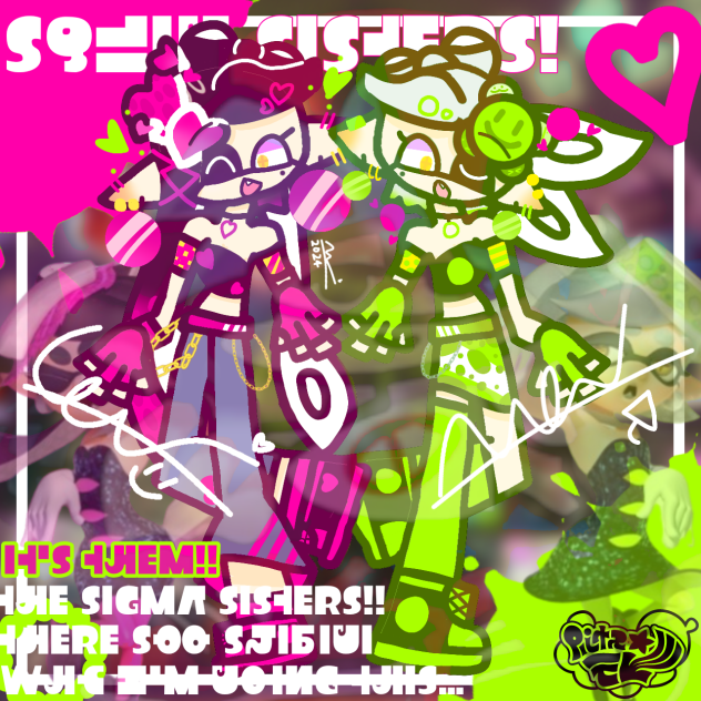 💖Squid Sisters!!💚