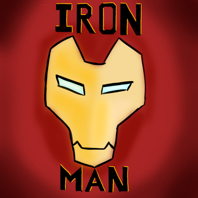 Cartoony Iron Man