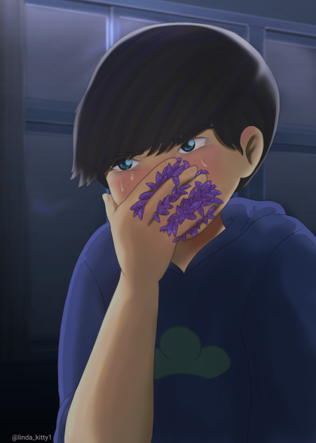 Karamatsu hanahaki speedpainting