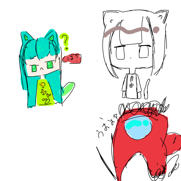 第1回友達と描いてみた〜