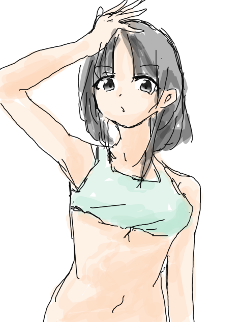 水着女の子