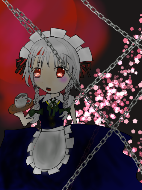 咲夜さん塗り絵!!色彩版