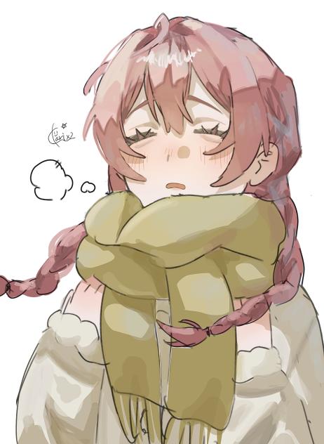 手袋忘れた…