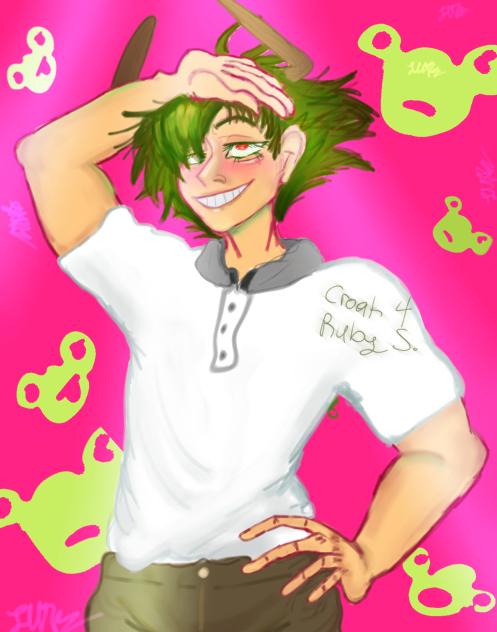 A Croak drawing for Ruby Stevens!