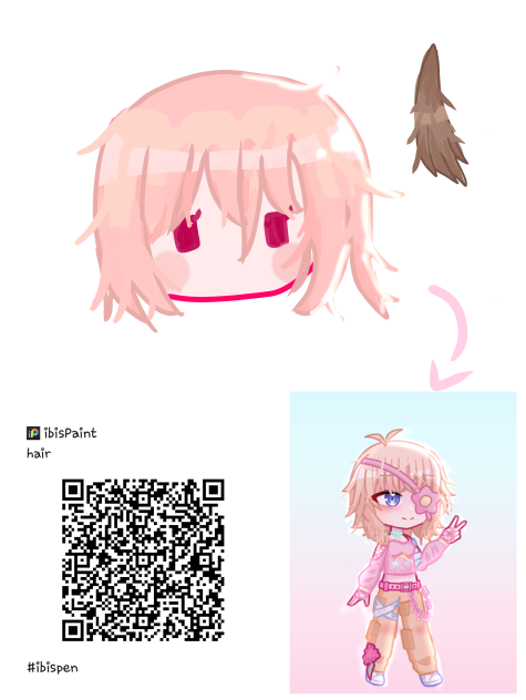 hair brush for gacha!