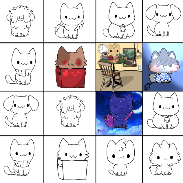 Cat collab - ibisPaint