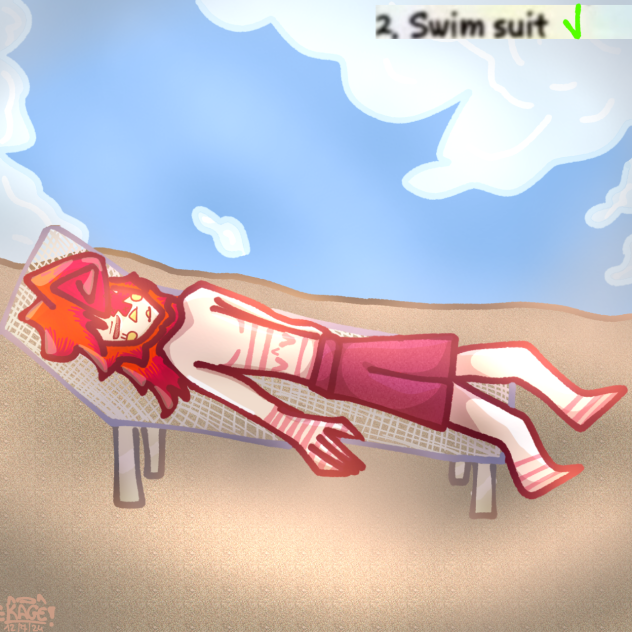 40 DAY OC CHALLENGE DAY 2 SWIM SUIT