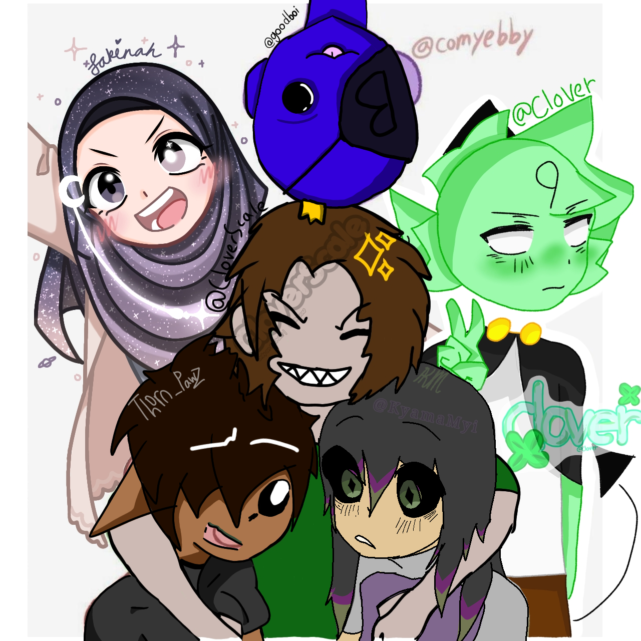 cool picture collab - ibisPaint