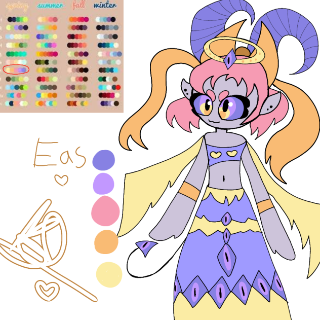 Eas Color palette 1#
