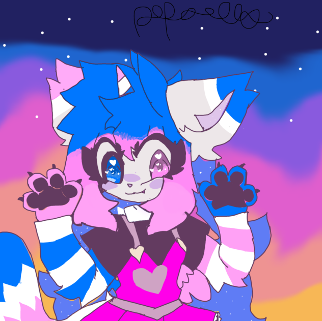 Furry cute Luna 💖☯️💟