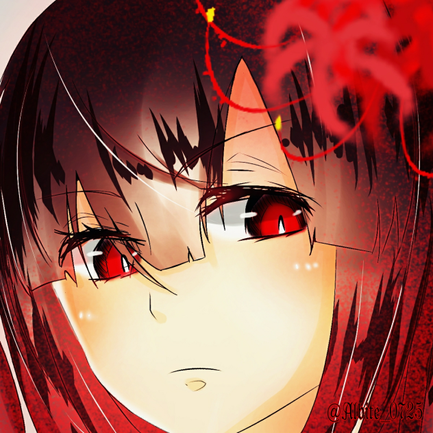 曼珠沙華ちゃん　落書き