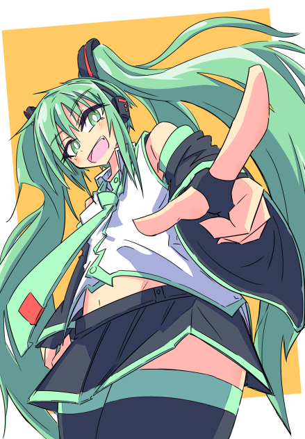 指差しミクさん