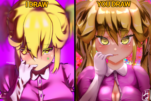 I draw you draw with Mug Salt