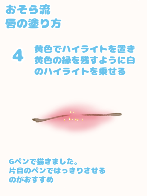 簡単な唇の塗り方