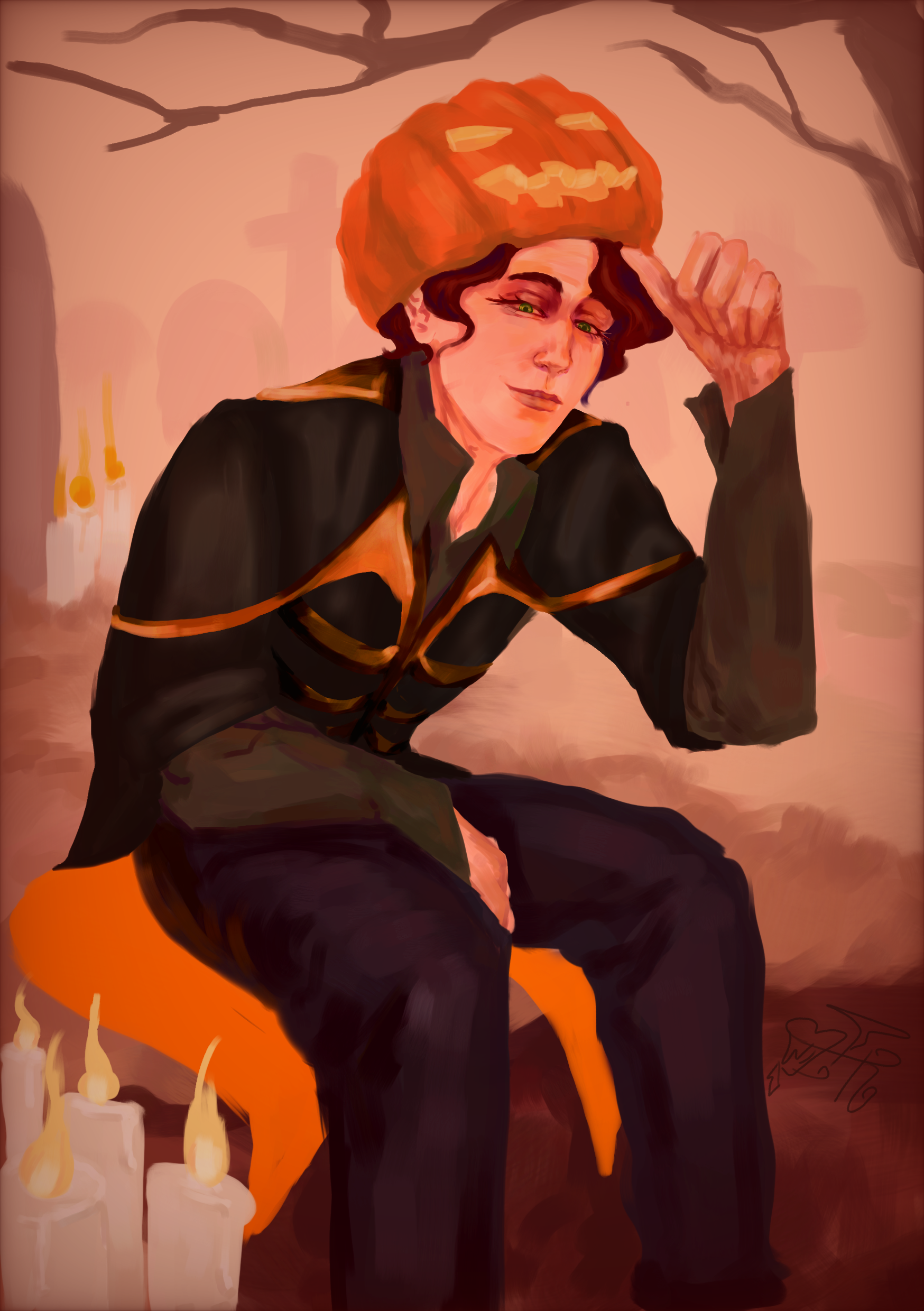 Pumpkin king - ibisPaint