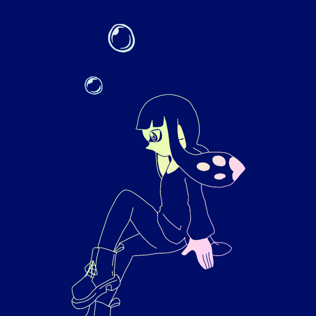 スクラッチアート風 レイカ