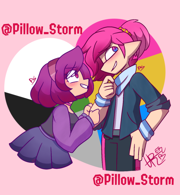 Pink and Olivia Pride support