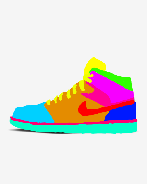 Custom Air Jordan Shoe ibisPaint