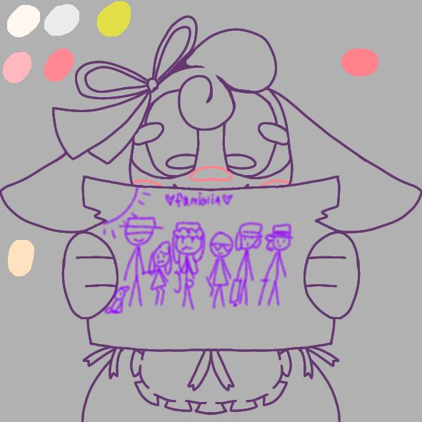 Семейный рисунок ( Штриховой рисунок)