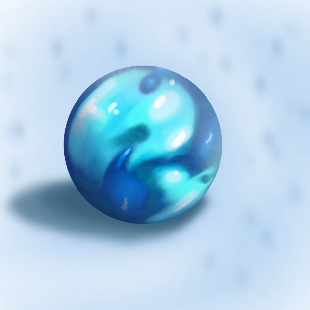 Blue ball