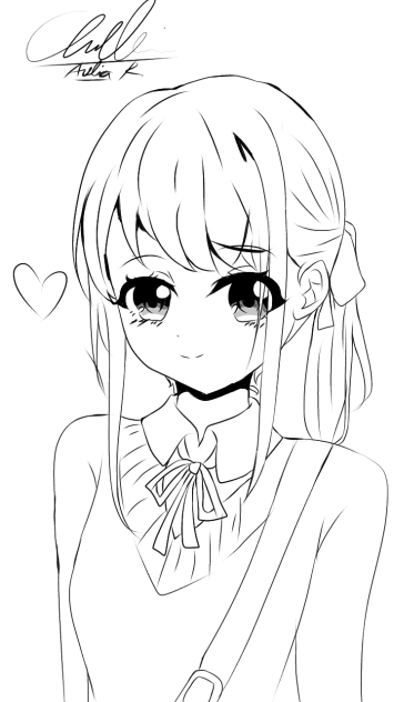 cute lineart